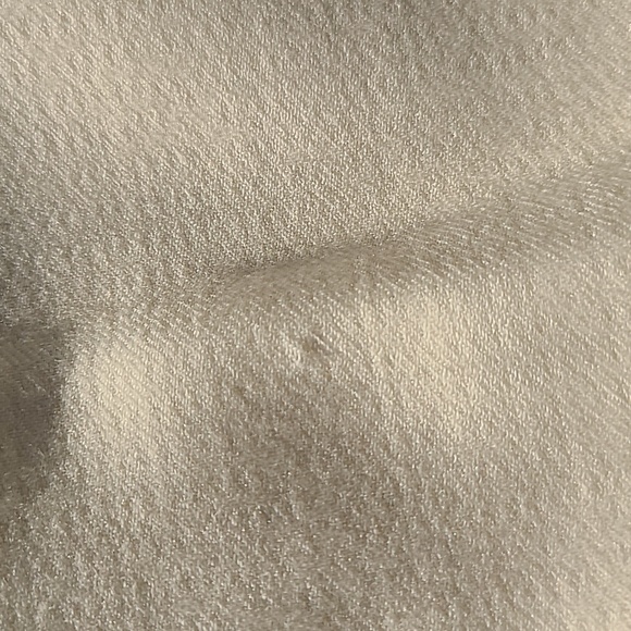 Sezane mid-high waist wool chuck trousers ecru - Picture 9 of 16